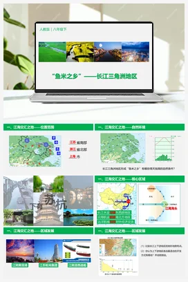 7.2 “鱼米之乡”——长江三角洲地区 精品课件 人教版 初中地理八年级下册