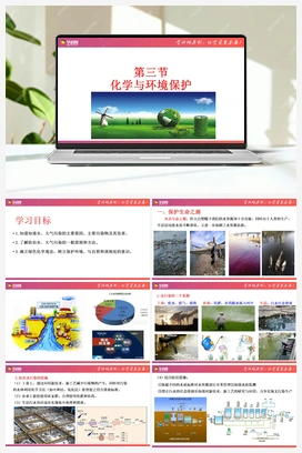 6.4 化学与环境保护（课件+练习） 鲁教版初中化学九年级