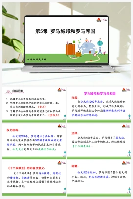 第5课 罗马城邦和罗马帝国 人教版初中历史九年级上册