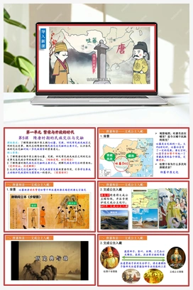 第5课 隋唐时期的民族交往与交融（课件） 新人教版初中历史七年级下册