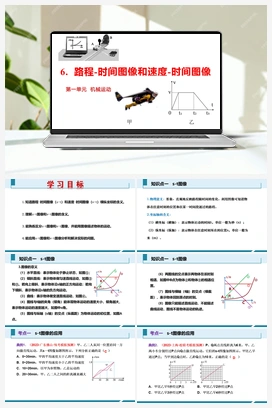 第一单元《机械运动》6.路程时间图像和速度时间图像（分层训练）（课件） 人教版初中物理八年级上册
