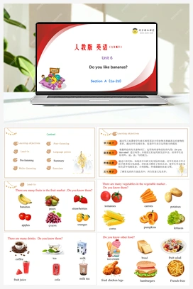 Unit 6 Do you like bananas 【大单元教学】课件+教案+练习+单元测试 人教版初中英语七年级上册