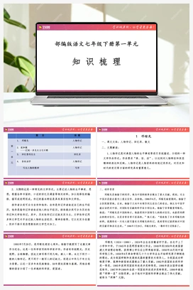 精品 2022-2023学年七年级语文下册知识梳理与能力训练（部编版）
