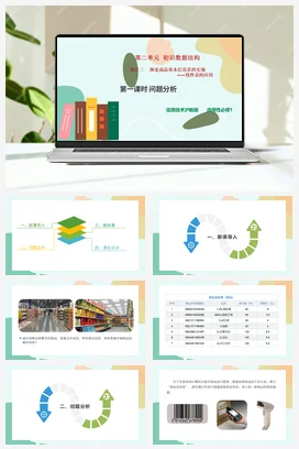探索商品基本信息表的实现——线性表的应用（第一课时）课件+教案——沪科版沪教版高中信息技术选修一