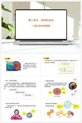 2.1 《我们的地球模型》 课件 教科版小学科学六年级上册