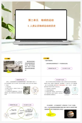 2.3 《人类认识地球运动的历史》 课件 教科版小学科学六年级上册