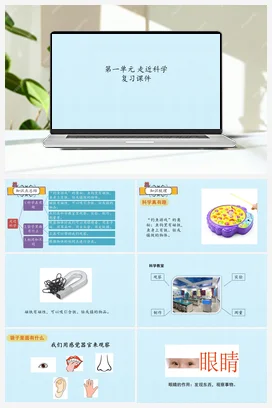 复习课件+期末试卷 人教鄂教版小学科学一年级上册