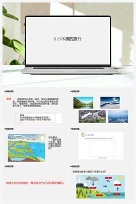 8.小水滴的旅行（课件） 青岛版小学科学五年级上册