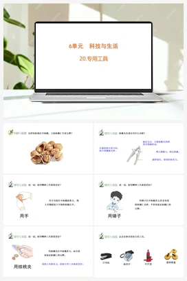 20 专用工具 课件(共16张PPT) 青岛版小学科学六年级下册