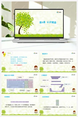 第6课《认识键盘》优教课件 苏科版信息科技三年级全册